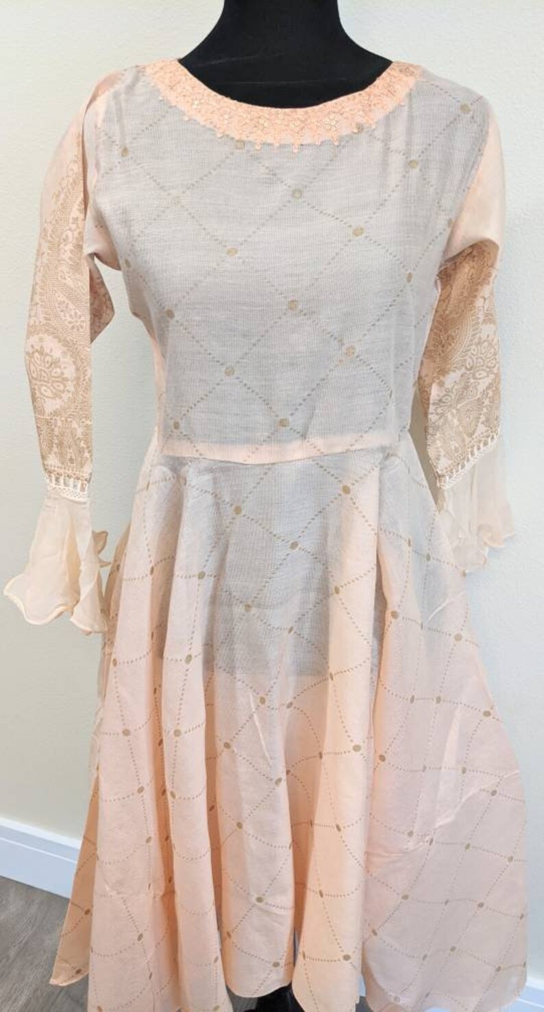 Embroidered Pakistani Shalwar Kameez Dupatta | Frock | Eid Dress image 4