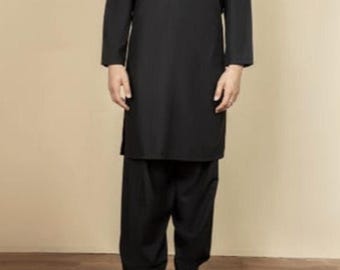 Boy's Shalwar : Black