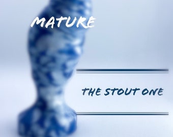 The Stout One Silicone Butt Butt Vaginal Plug - Custom Textured Anal