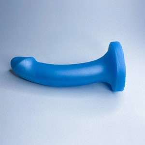 The Explorer Dual Density Silicone Dildo Curved G Spot Dildo P Spot Wearable image 5