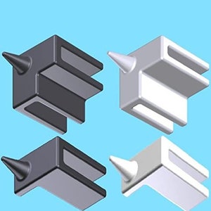 POINTS Mark the Spot, corner and straight versions - 40/pkg, no-measure markers for all cut-outs on drywall/paneling