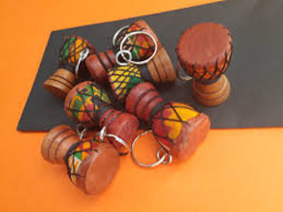 A Djembe drum key holder Etsy
