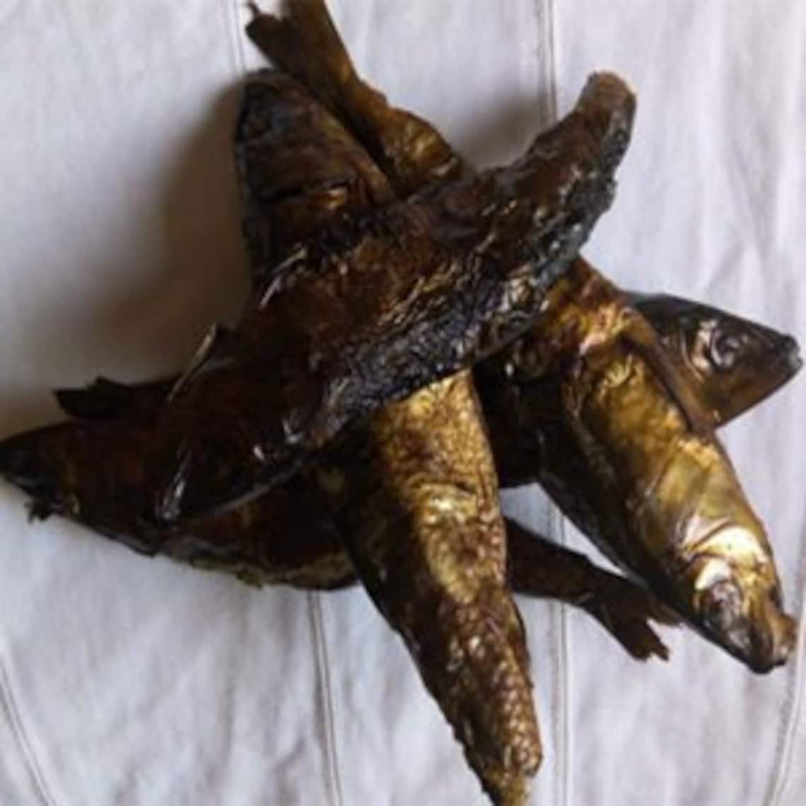 8 pieces of dried smoked Herring fishAmane. Etsy