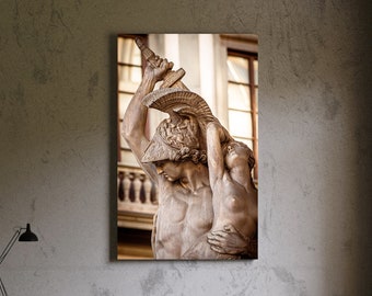 Florence - Art print - Wall art - Digital print  - Tuscany - Italy - Photography - Art - Statue - Wallpaper - renaissance -