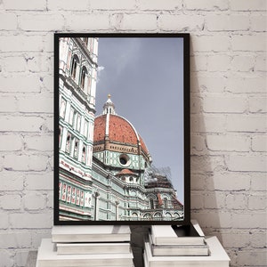 Campanario de Giotto - Duomo - Impresión Digital - Florencia - Arte - Toscana - Italia - Arquitectura - Cartel - Fondo de pantalla - Escritorio - Catedral