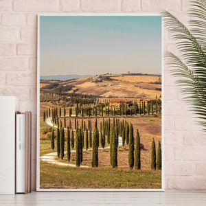 Val d&#39;Orcia - Tuscany - Landscape - Cypress - Travels - Nature - Colors - Design - Country - Film - Italy - Wallpaper - Travel - Panorama