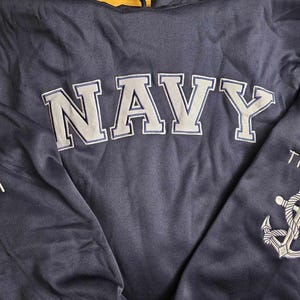 NAVY Licensed Hooded Sweatshirt