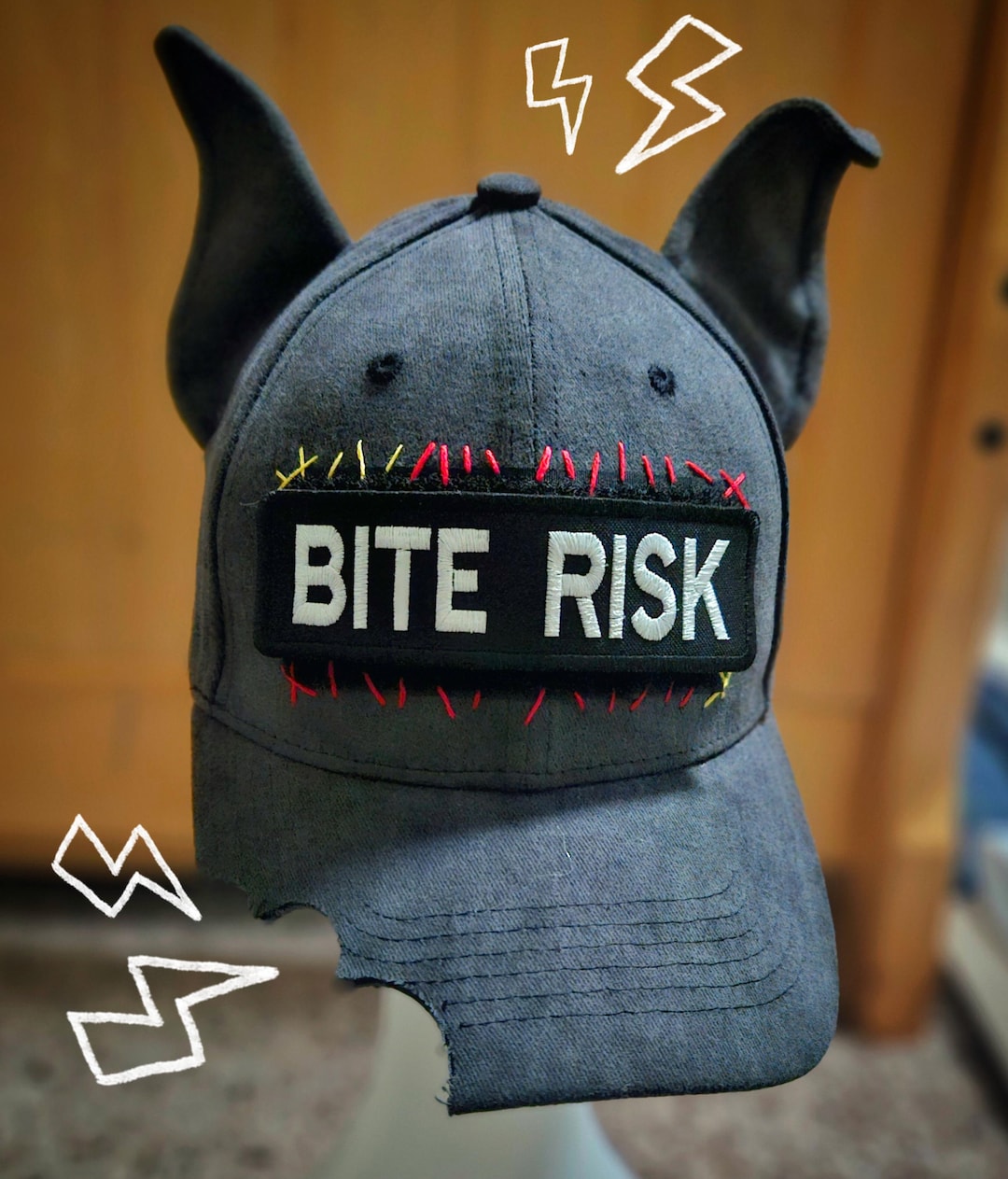BITE RISK Hat - Etsy