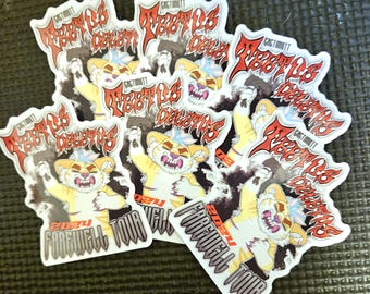 Teetus Deletus Sticker