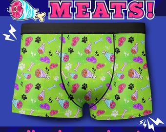 I’ve Got the MEATS! Furry themed underwear boxer briefs  and boyshorts