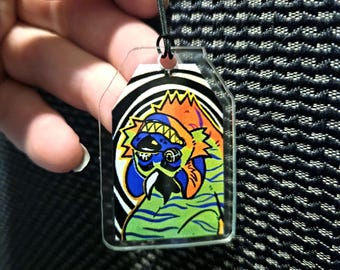 Turn That Frown Upside Down Keychain