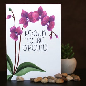 Fier d’être | d’orchidée | d’orchidées fête des mères | Carte
