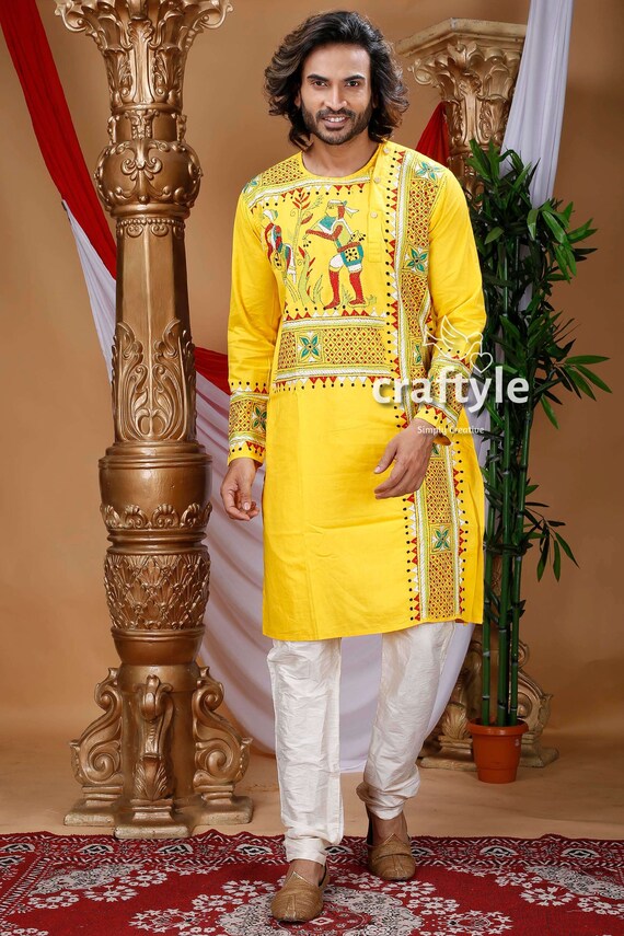Punjabi kurta gents hot sale