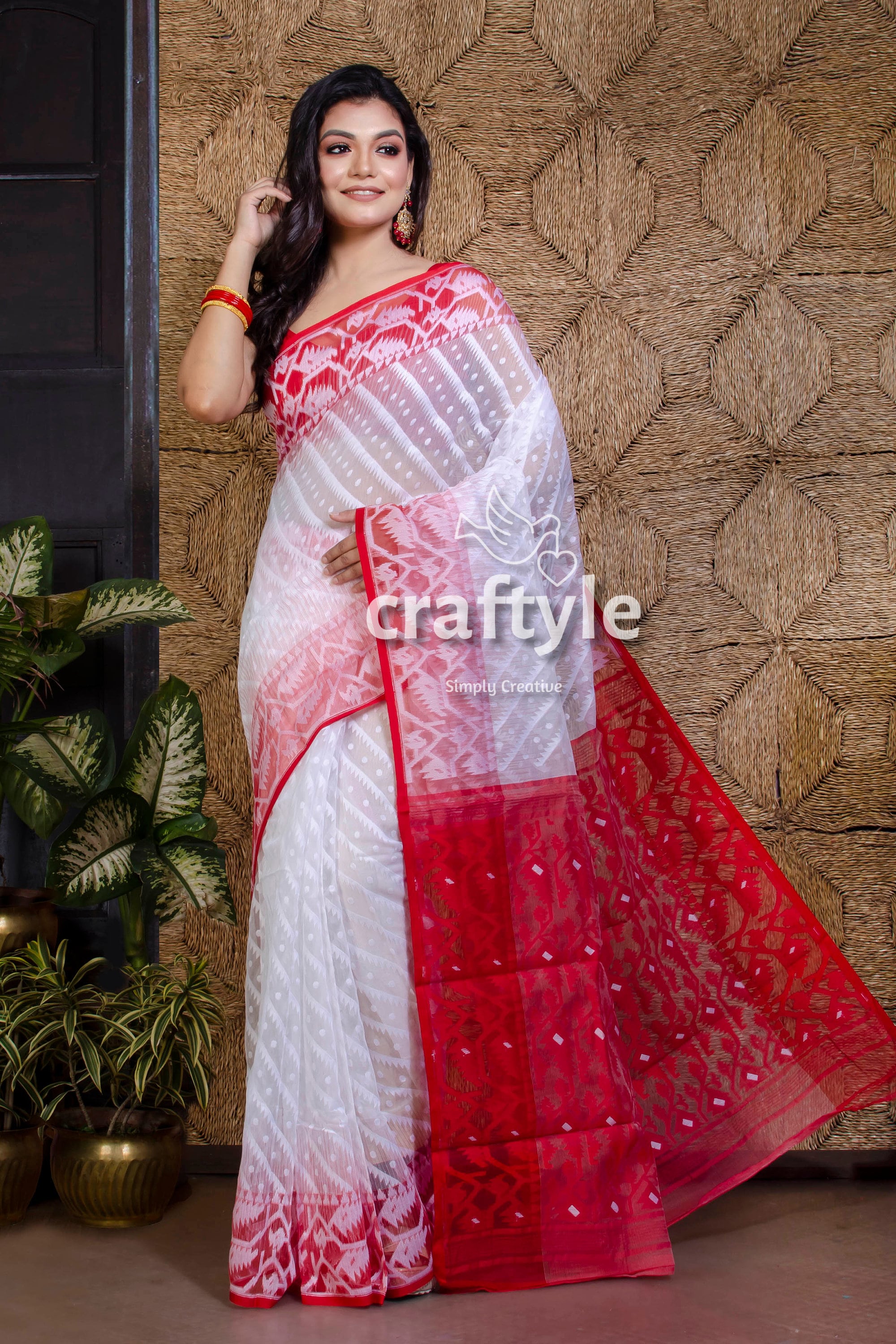 cotton jamdani saree price