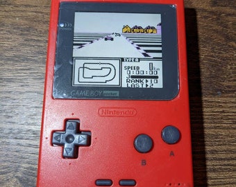 Red Gameboy Pocket Etsy