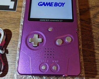 ゲームボーイアドバンス 本体 IPS液晶 マットブラック ステーション 