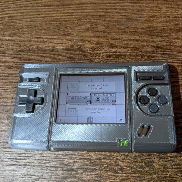 Gameboy Macro. Nintendo DS Original has been converted to Gameboy advance & 3d printed faceplate. Beautiful condition. Small form factor gba