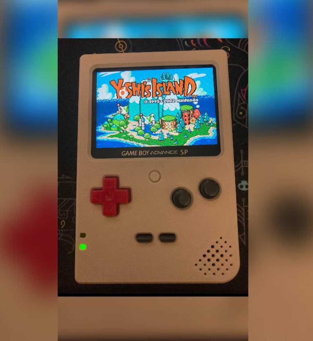 Gameboy Advance Sp Raspberry Pi Gameboy Custom Gameboy Advance Sp