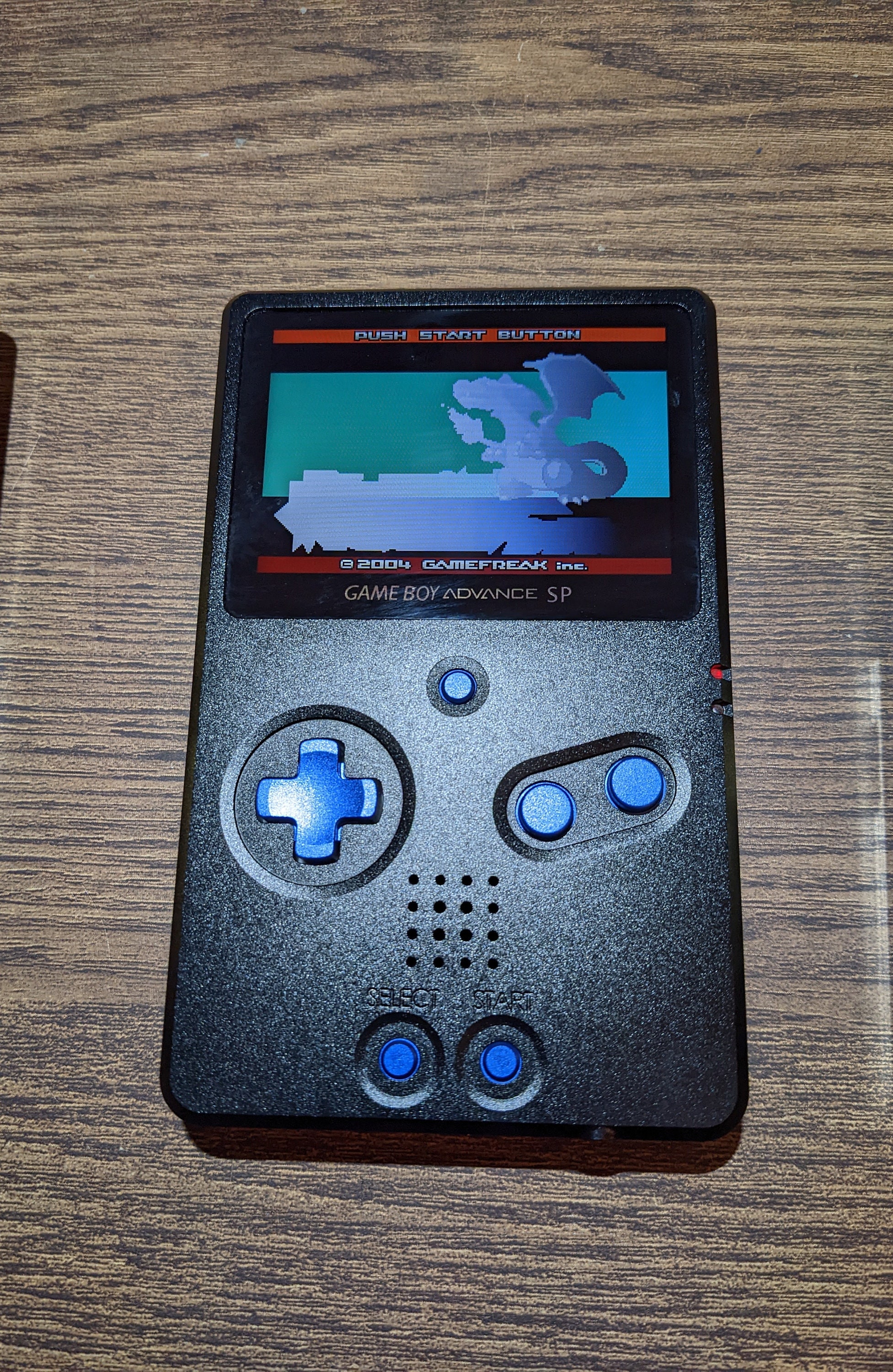ゲームボーイアドバンスSP boxy pixel Game Boy Advance SP Unhinged Aluminum Machined Shell