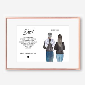 Aangepaste Memorial Print digitaal bestand, herdenking ouder, sympathie, cadeau familie verlies, rouwprint, herdenkingscadeau, met sympathie