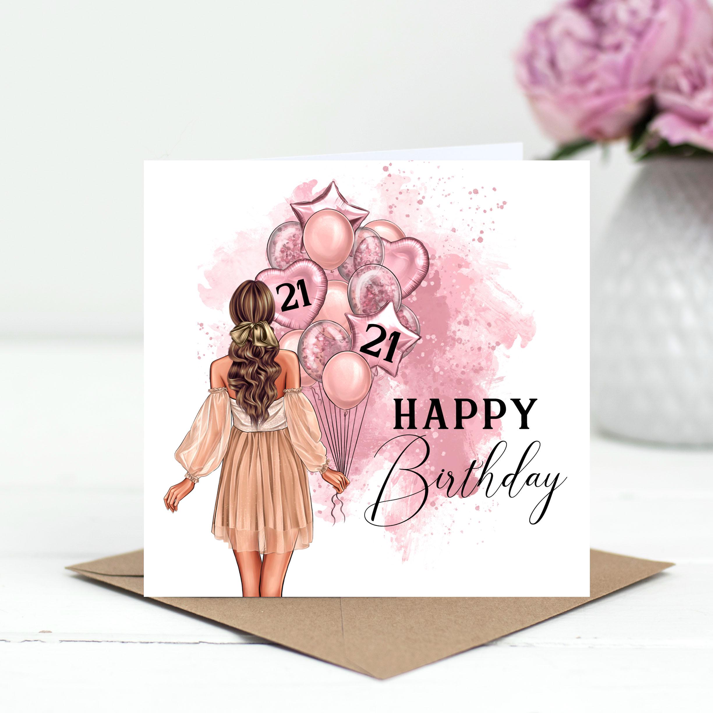 Biglietto Di Auguri 18° Compleanno Con Goffratura Oro E Busta - Modello BM002 Multicolore (16x16 Cm) - Belly Button