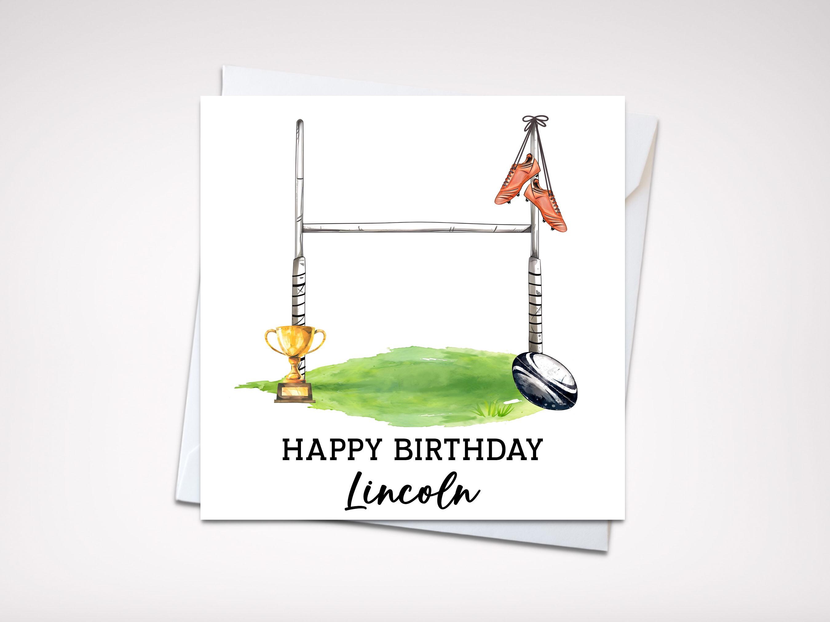 Stuff4 Biglietto Di Auguri Di Compleanno Per Ragazzi Nello Sport, Per Ragazzi, Figlio, Fratello, Nipote, Zio, Cugino, 145 Mm