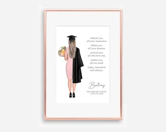 Personalized Graduation Print: Custom Keepsake Gift (Digital File)