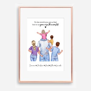 Digital File, Father&#39;s Day Gift Idea, Best Dad Ever, Gifts for Him, Happy Father&#39;s Day, Gift for Husband, Gift from Children to Dad