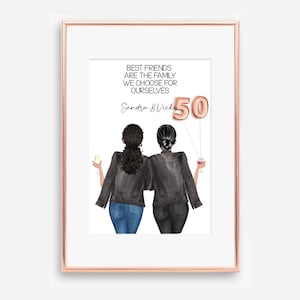 Digitale Datei, 18.21.30.40.50.Geburtstag Geschenk, personalisierte Bester Freund Print, Geschenke für den besten Freund, beste Freunde Karte, Geschenk für Sie