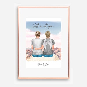 Digital File, Memorial Print, In Loving Memory, Remembrance Gift, Memorial Couple Gift, In Heaven, Sympathy Gift, Sorry for your loss
