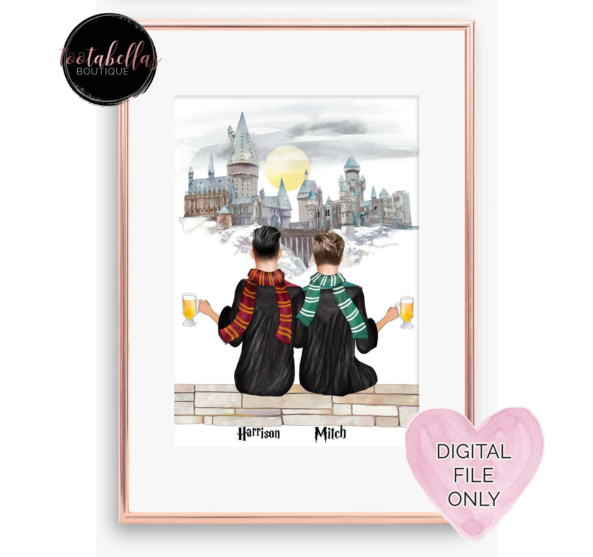 Digital File Best Friend Print Harry Potter Print Harry | Etsy
