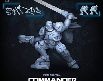 Exo Commander | Wargaming | sci-fi gaming | tabletop miniatures | Nebula miniatures | valentines gift