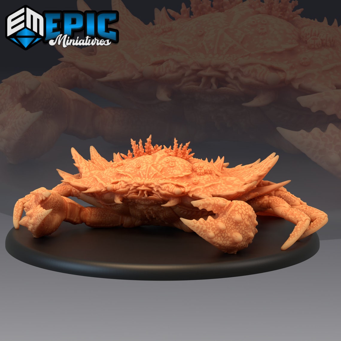 Giant Crab D&D RPG Tabletop Dungeons and Dragons 28mm Etsy