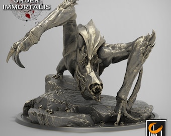 Crawling bat | Dungeons and dragons | pathfinder | fantasy miniature | DnD | Dragon miniature | pyramid head