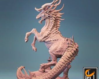 Kirin - Lord of the print | Dungeons and dragons | pathfinder |  fantasy miniature | DnD| valentines gift