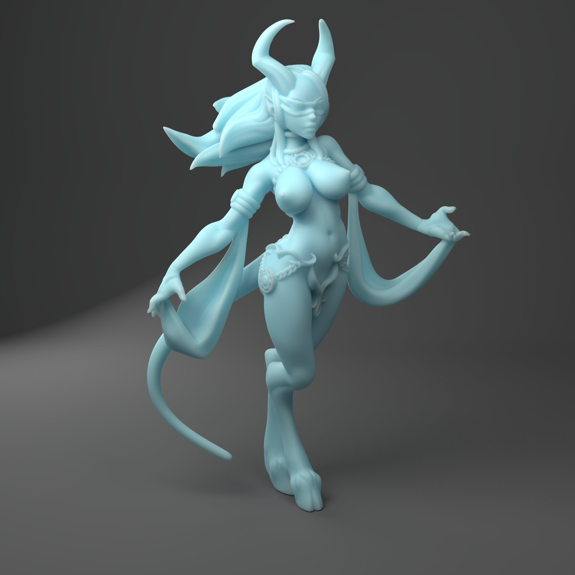 Alytress the Warlock Pinup High Resolution Resin Miniature - Etsy Denmark