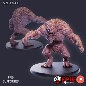 Norse Troll | miniature | D&D | RPG Tabletop | Dungeons and Dragons | 28mm miniature| valentines gift
