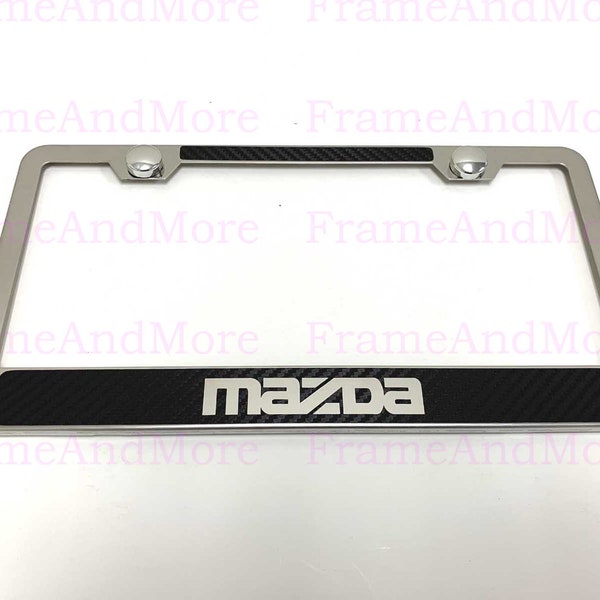 Mazda License Plate Frame Etsy