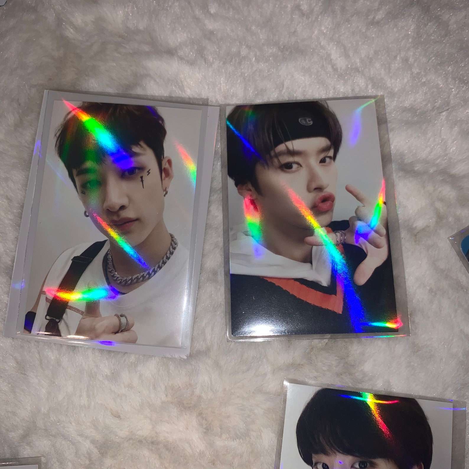 Kpop holo sleeves photocards 25/pc Etsy