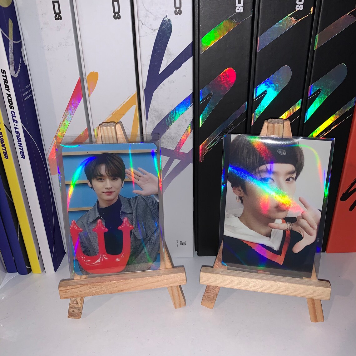 Kpop holo sleeves photocards 25/pc Etsy
