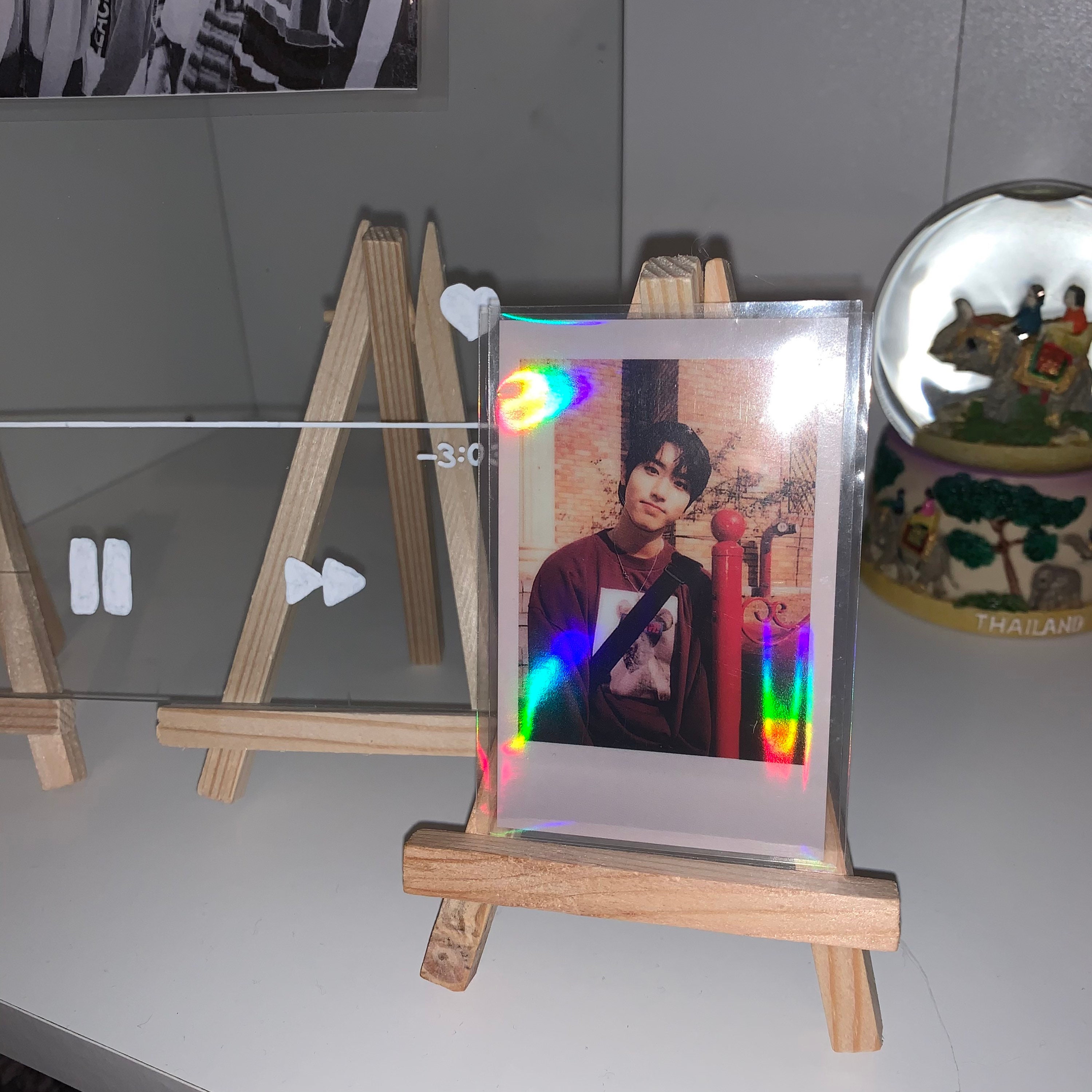 Kpop holographic sleeves photocards 25pc Etsy