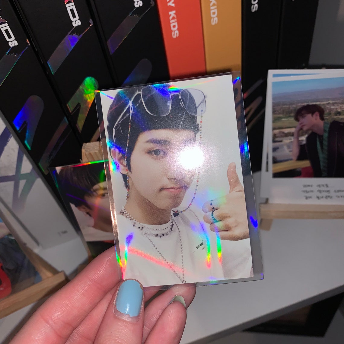 Kpop holo sleeves photocards 25/pc Etsy