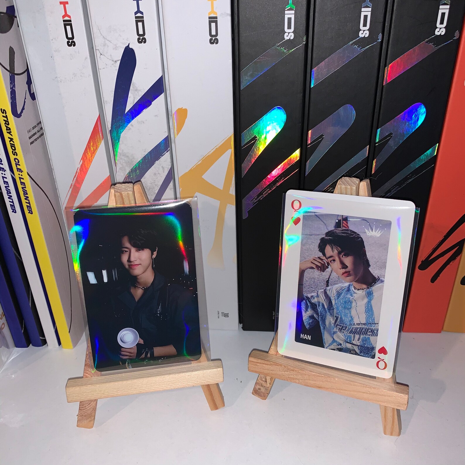 Kpop Holo Sleeves Photocards 35/pc Etsy