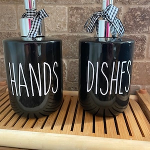 Farmhouse Inspired Soap or Lotion Dispenser