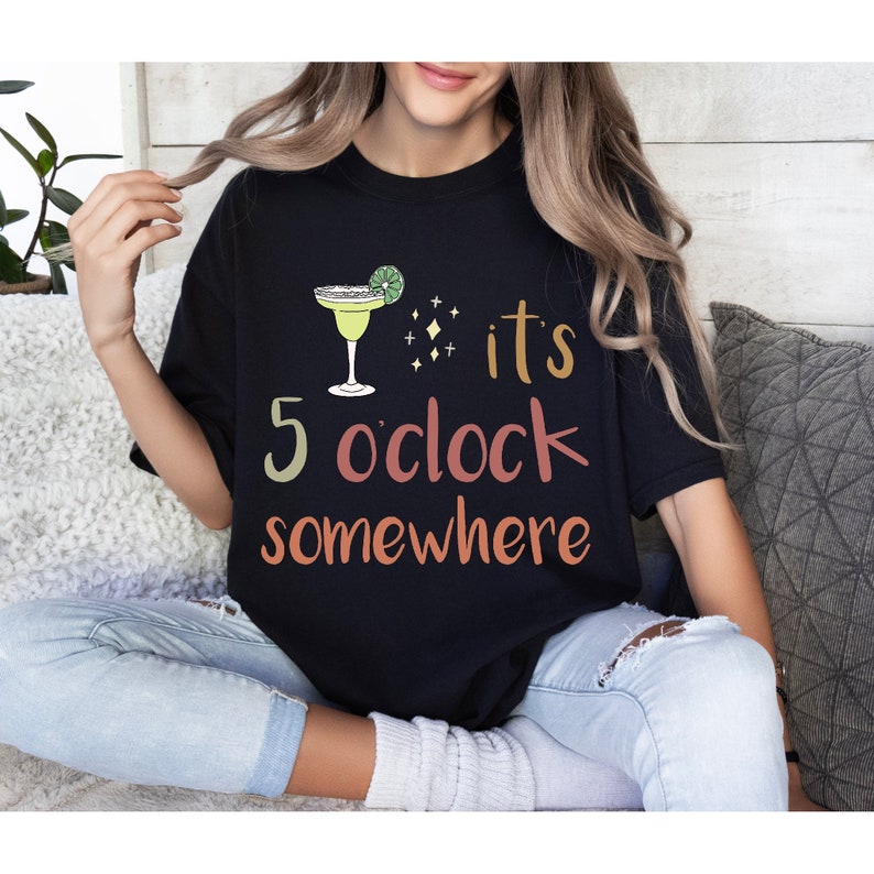 5 Oclock Somewhere PNG & SVG Digital Art for Sublimation, Tshirt