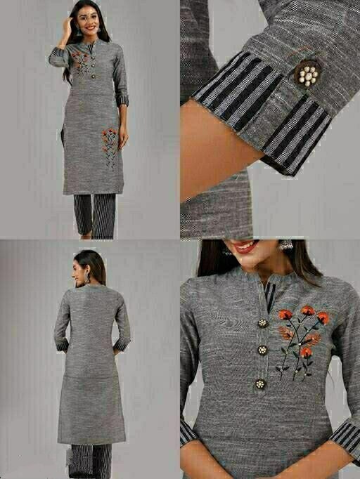 Neck design for khadi kurti hotsell