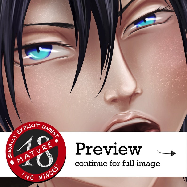 Yato Noragami mature NSFW FineArt Print