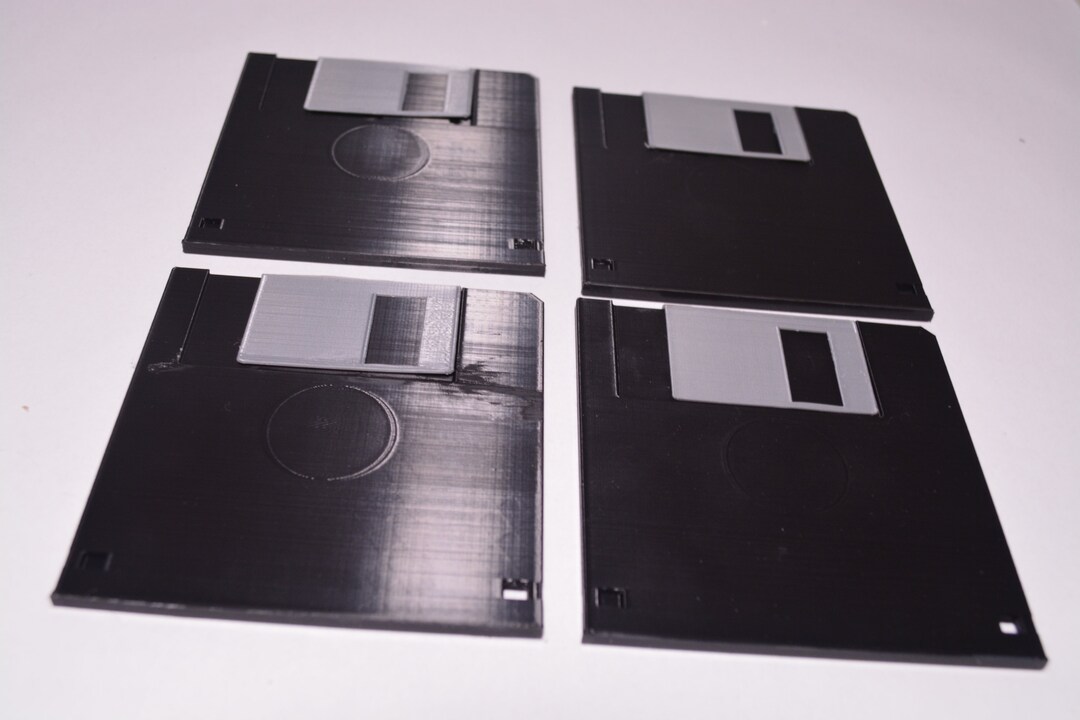 Floppy Disk Coaster 4 Pack Etsy