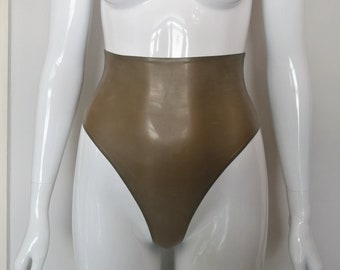 Latex High-waist Panties, Custom Made