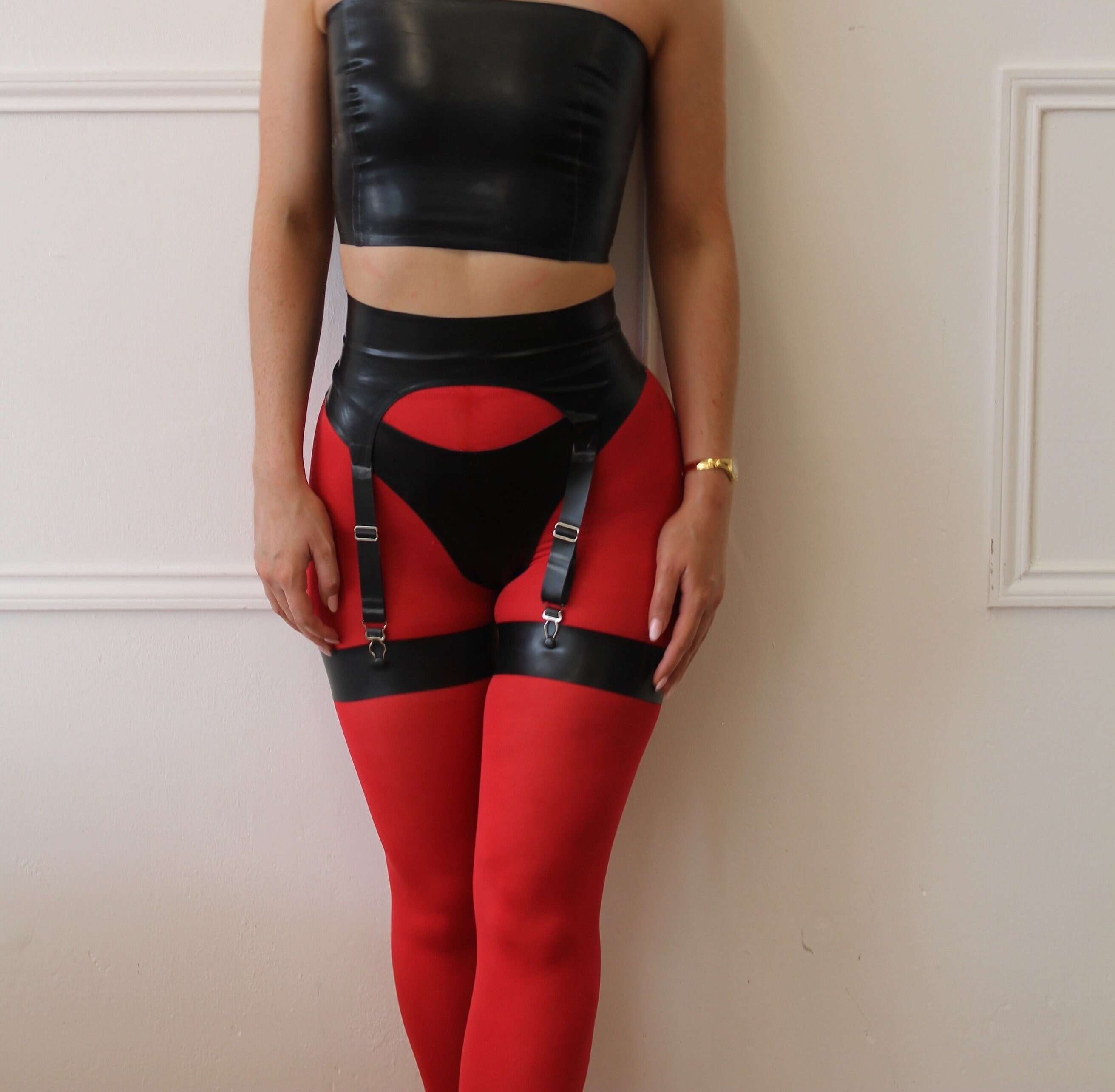 Rubber Garter Belt - Etsy Rubber Garter Belt - Etsy